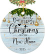 Thoughtful New Home Living Room Ornament For 2025 - First Christmas Celebration Decoration