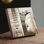 Personalized Pet Memorial Wooden Signs Custom Pet Name Rustic Design For Pet Loss Gifts