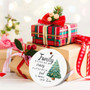 Ceramic Family Ornament For Living Room 2025 Christmas - Keepsake For Mom, Dad, Kids, And Grandparents