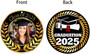 Personalized Graduation Wall Art Ornament 2025 - Acrylic Keepsake For College And High School Graduates Christmas Gifts