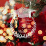 Personalized Class Of 2025 Graduation Ornament For College - Heartfelt Keepsake Gift For Christmas Decoration