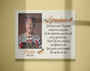 Grandma Loss Memorial Canvas - Personalized Angel Tribute Wall Art For Bereavement Gift