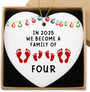 Heartfelt Living Room Ornaments For New Parents 2025 – Ceramic Keepsake For Expecting Couples And First-Time Moms