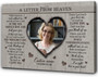 Thoughtful Grandma Loss Memorial Canvas For Living Room - Personalized Sympathy Gift For Remembering Loved Ones