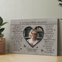 Thoughtful Grandma Loss Memorial Canvas For Living Room - Personalized Sympathy Gift For Remembering Loved Ones