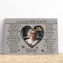 Thoughtful Grandma Loss Memorial Canvas For Living Room - Personalized Sympathy Gift For Remembering Loved Ones