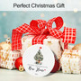 Celebrate Your First Christmas In Your New Home With a Personalized 2025 Living Room Ornament Gift