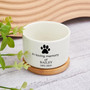 Touching Personalized Pet Memorial Plant Pot For Dog Loss - Custom Flower Pot Bereavement Gift For Patio And Garden