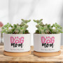 Unique Dog Photo Planters - Personalized Pet Memorial Gift For Dog Mom & Dad, Home & Office Decor, Sympathy Garden Decoration