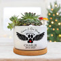 Personalized Pet Memorial Plant Pot - Dog Sympathy Gift - Mom Grandma's Garden, Forever Loved Sympathy Gift for Pet Owners