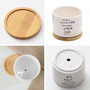 Custom Pet Memorial Plant Pot With Name & Date - Indoor Succulent Flower Pot With Bamboo Tray - Sympathy Gift For Dog & Cat Lovers