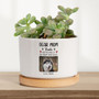 Heartfelt Custom Dog Photo Plant Pots - Unique Memorial Gifts For Home And Garden Decor