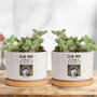 Heartfelt Custom Dog Photo Plant Pots - Unique Memorial Gifts For Home And Garden Decor