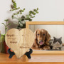 Angel Cat Design Personalized Pet Memorial Wooden Sign For Cat Remembrance - Heartfelt Tribute Plaque