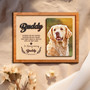 Personalized Pet Memorial Wooden Signs – A Meaningful Keepsake with Art Photo, Dog Memorial Gifts, Dog Sympathy Gift