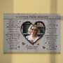 Personalized Sympathy Canvas - Remembering Grandma's Love Forever