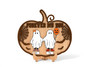Personalized Forever My Boo Pumpkin Sign For Couples - Halloween Ghost DéCor