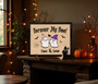 Custom Forever My Boo Wood Sign - Spooky Halloween Gift For Couples - Ghost Theme Home Decor