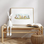 Classic Winnie the Pooh Nursery Wall Art - Baby's Room Decor & Baby Shower Gift