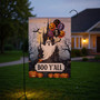 Spooky Boo Y'All Ghost Garden Flag - Halloween Outdoor Decor For Fall Porch - Trick Or Treat Yard Sign