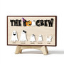 Personalized Ghost Family Wood Sign With Pets – Halloween DéCor For Living Room