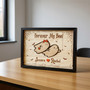 Personalized Forever My Boo Ghost Couple Wood Sign For Gothic Halloween Decor And Couples