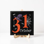 October 31 Halloween Wooden Sign - Autumn DéCor For Family & Friends