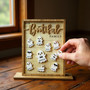 Custom Ghost Family Wooden Sign For Halloween Decor - Personalized Name Plaque