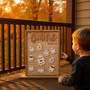 Custom Ghost Family Wooden Sign For Halloween Decor - Personalized Name Plaque