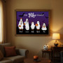 Custom Ghost Family Wood Sign For Halloween - Farmhouse Gift