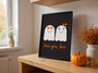 Forever My Boo Canvas - Cute Halloween Wall Art For Living Room