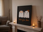 Forever My Boo Canvas - Cute Halloween Wall Art For Living Room
