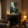 Retro Ghost Halloween Canvas Spooky Dark Academia Wall Art For Bedroom Or Dorm