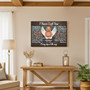 Custom Sympathy Canvas - Angel Wings Memorial Gift for Loss