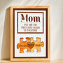 Custom Family Puzzle Canvas - Heartfelt Mother's Day Gift