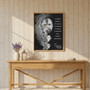 Father's Day Lion Dad Portrait Canvas - Strong Family Love Gift