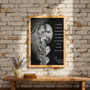 Father's Day Lion Dad Portrait Canvas - Strong Family Love Gift