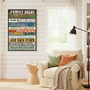 Heartfelt Family Rules Canvas - Personalized Farmhouse Style Art