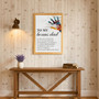 Motivational Step Dad Canvas Wall Art For Home Office - Heartfelt Step Dad Holding Hands Gifts