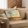 Cozy Vintage Windmill Canvas - Rustic Farmhouse Landscape Art For Country Home