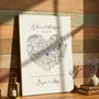 Personalized Where We Met Map Canvas For Couples - Custom Location Map Artwork For Boyfriend, First Date Memory Keepsake