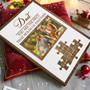 Custom Puzzle Photo Canvas - Heartfelt Step Dad Gift from Kids