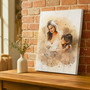 Heartfelt Mother-Son Canvas - Personalized Quote for Mom's Room