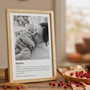 Heartfelt Personalized Mom Definition Canvas Photo Gift