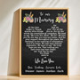 Heartfelt Personalized Mother Daughter Canvas Keepsake