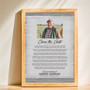 Personalized Farm Memorial Canvas - A Touching Bereavement Gift