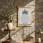 Personalized Farm Memorial Canvas - A Touching Bereavement Gift