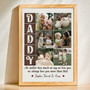 Custom Best Dad Ever Canvas from Son or Daughter