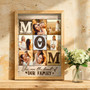 Heartfelt Personalized Mom Photo Quote Canvas Gift