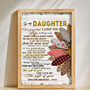 Heartfelt Sunflower Canvas Art - Mother Daughter Bond Gift